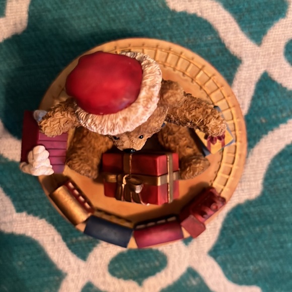 Candle Toppers-Our America-Holiday Teddy Topper.  NWT - Picture 3 of 6